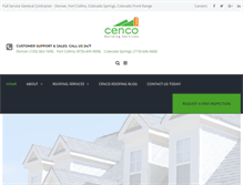 Tablet Screenshot of cencobuildingservices.com